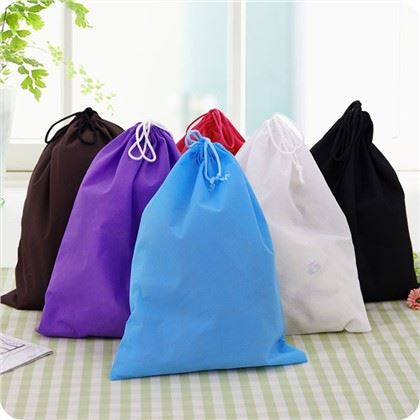 Non-Woven-Beutel mit Kordelzug
