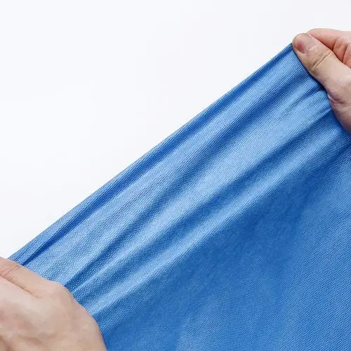 Der Grund, warum elastische Vliesstoffe elastisch sind.